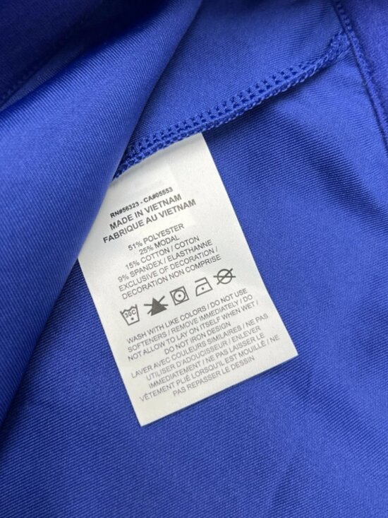 Nike 24.7 Impossibly Soft Fleece Crew Neck HQ6964 455 Men’s Blue Sold Out! - Picture 2 of 6